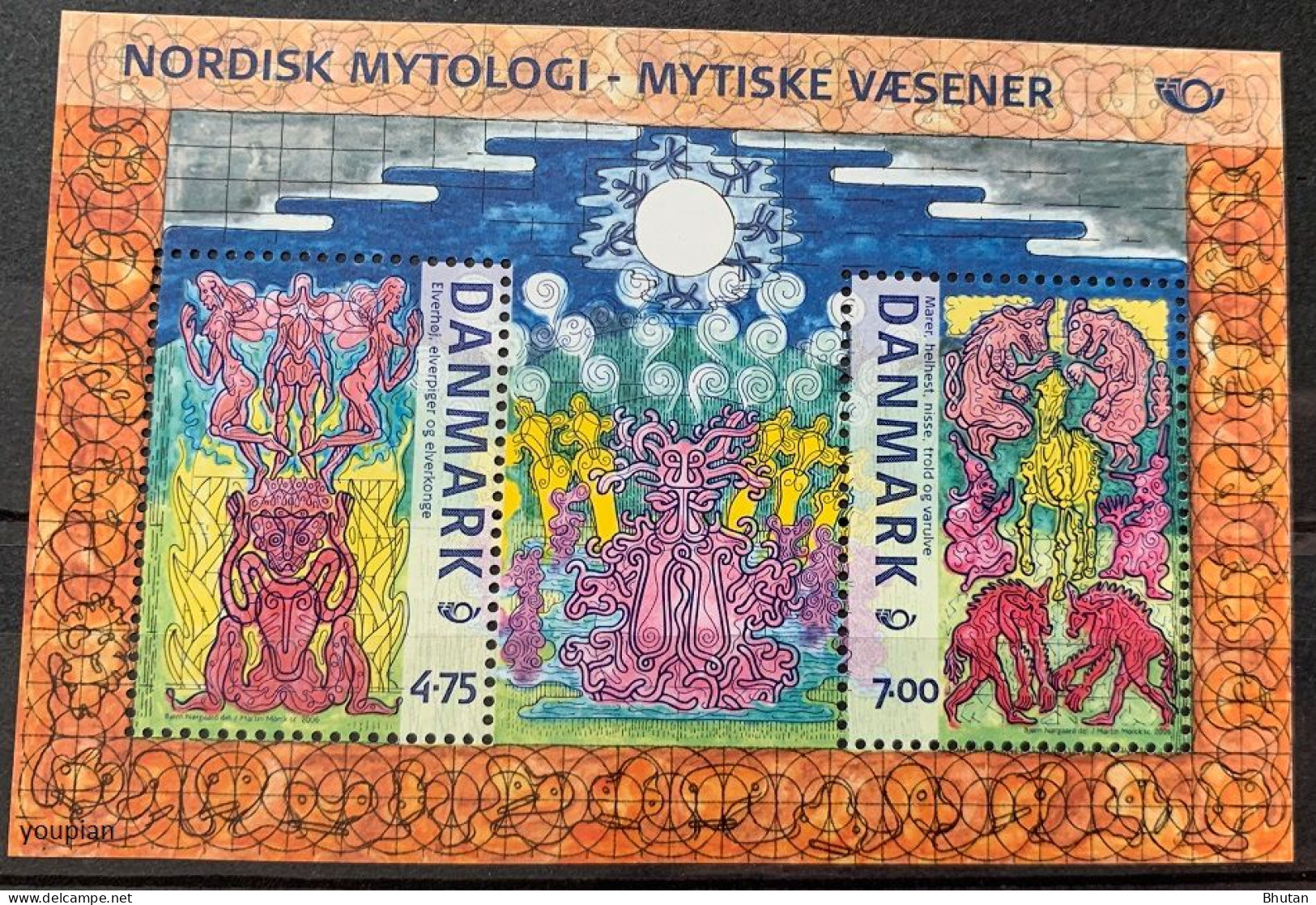 Denmark 2006, NORDEN - Nordic Myths, MNH S/S - Nuevos