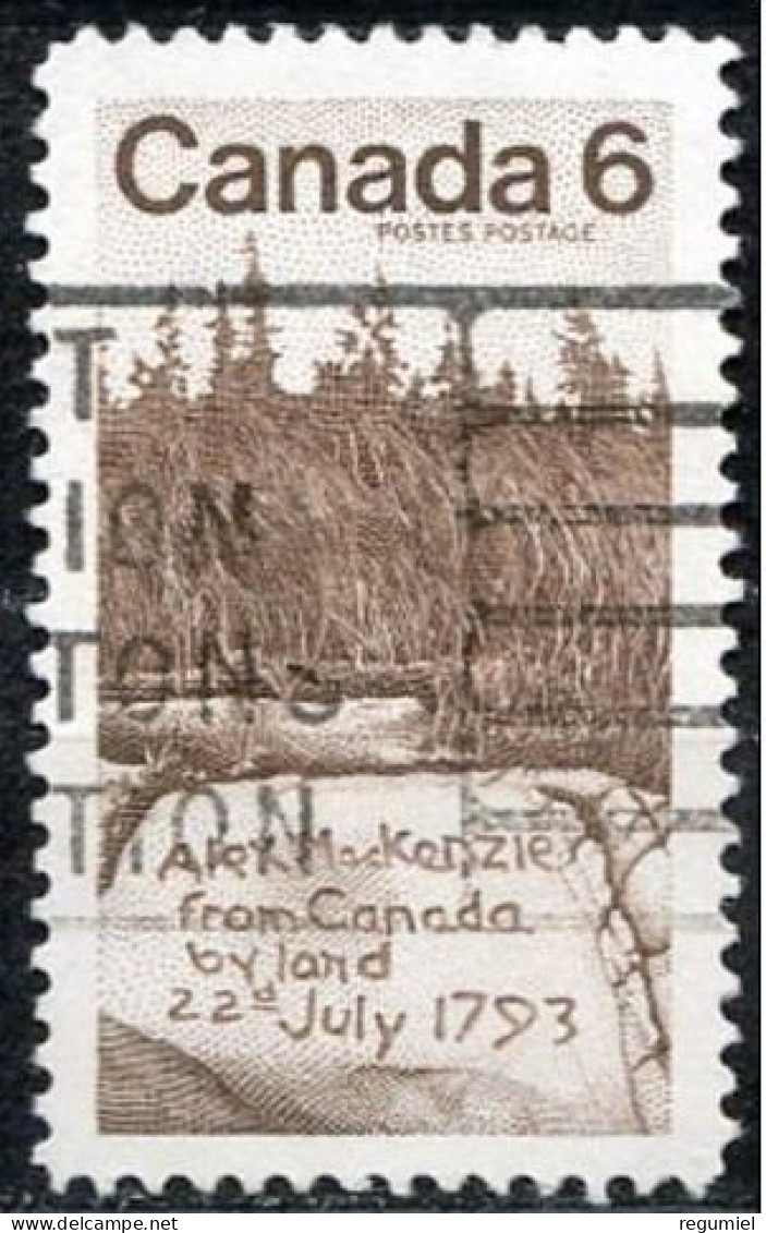 Canada U  437 (o) Usado. 1970 - Oblitérés