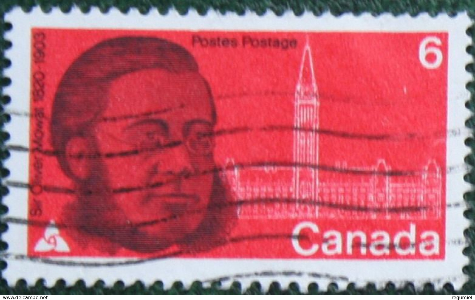 Canada U  438 (o) Usado. 1970 - Usati