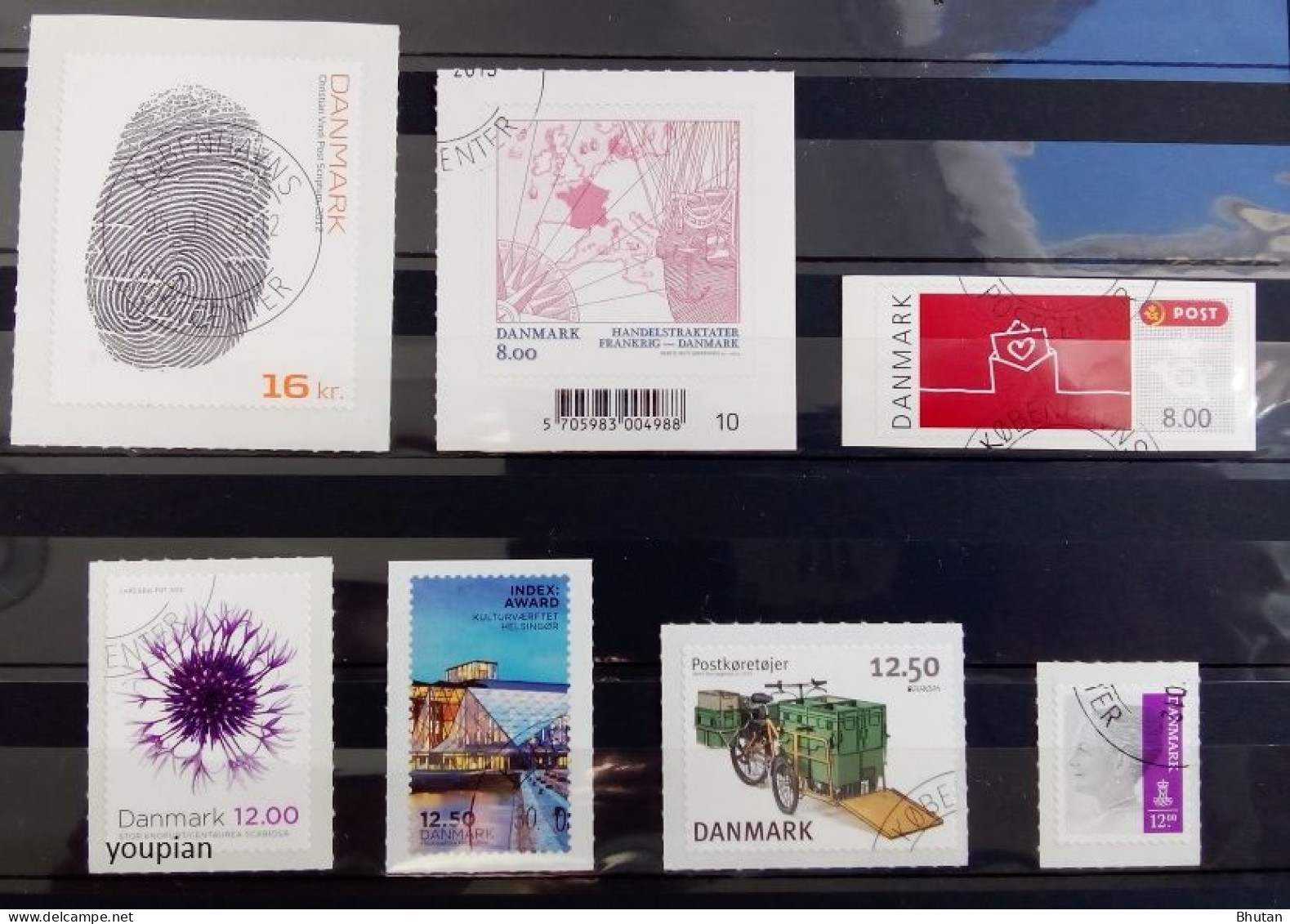 Denmark 2012-2013, Different Issues, Cancelled Stamps - Gebruikt