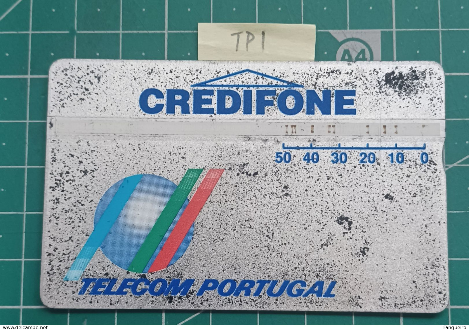 PORTUGAL PHONECARD USED TP01 PRATA - Portugal