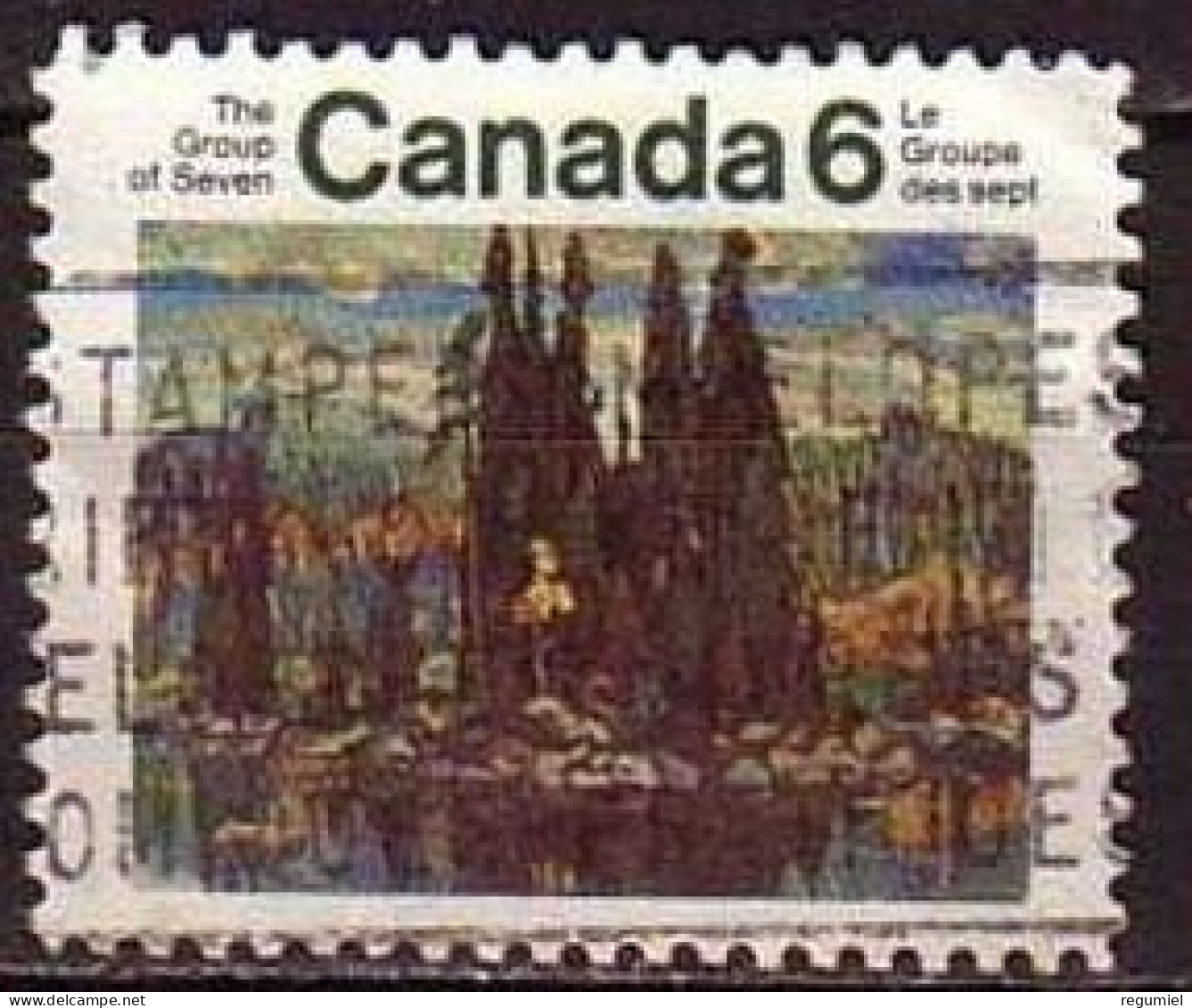 Canada U  451 (o) Usado. 1970 - Usados