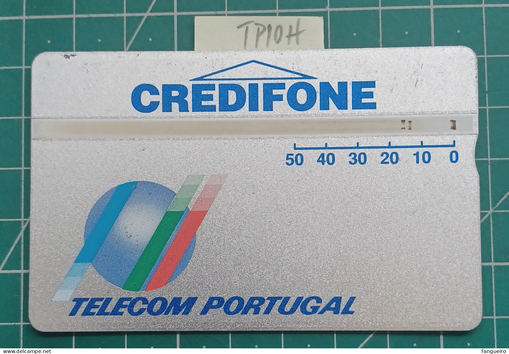 PORTUGAL PHONECARD USED TP10H PRATA - Portugal