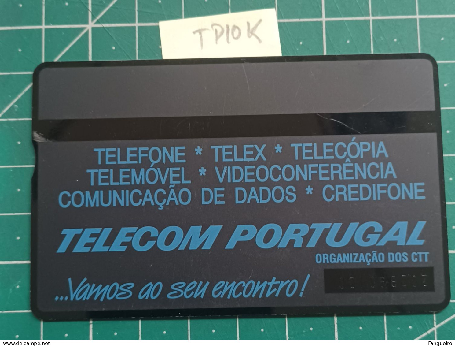 PORTUGAL PHONECARD USED TP10K PRATA - Portugal