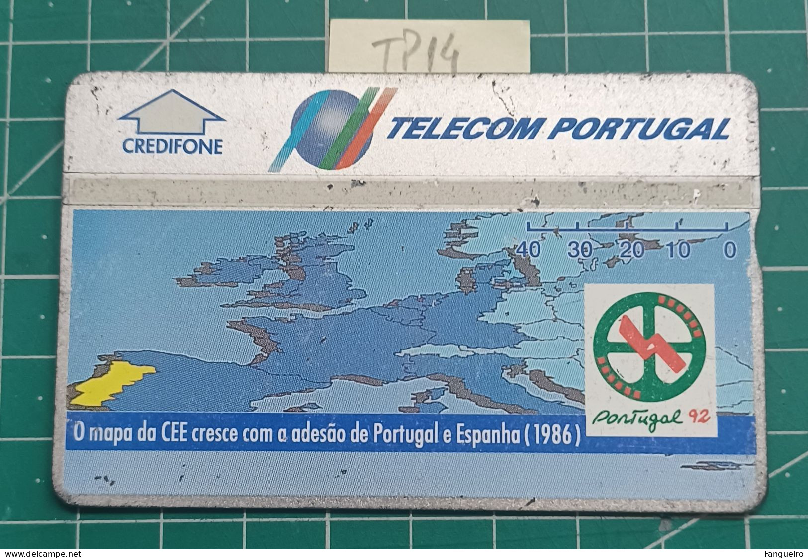 PORTUGAL PHONECARD USED TP14 CEE PRESIDÊNCIA - Portugal
