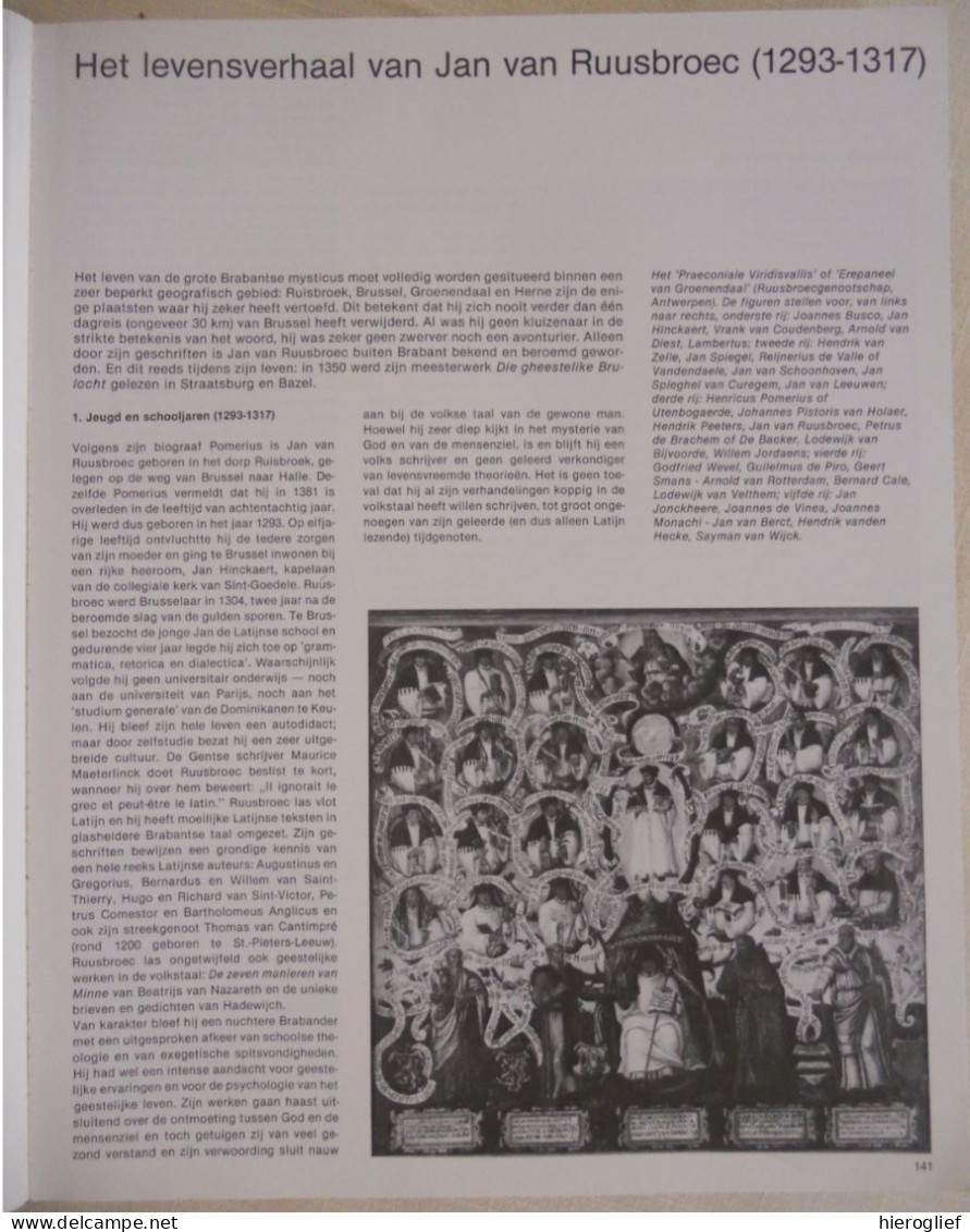 Jan Van Ruusbroec - Prof A. Keersmaekers - Themanr 182 183 Tijdschrift VLAANDEREN / Ruisbroek Hoeilaart Mysticus Gezelle - Histoire