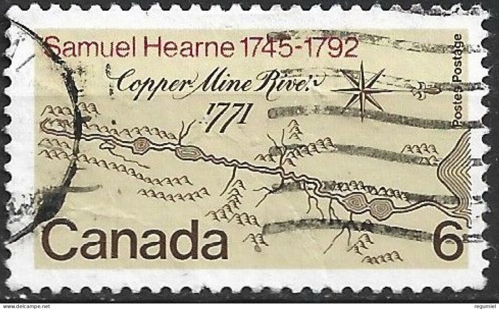 Canada U  460 (o) Usado. 1971 - Usati