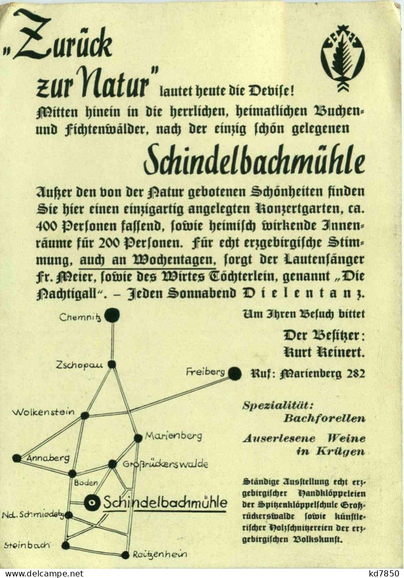 Schindelbachmühle - Marienberg