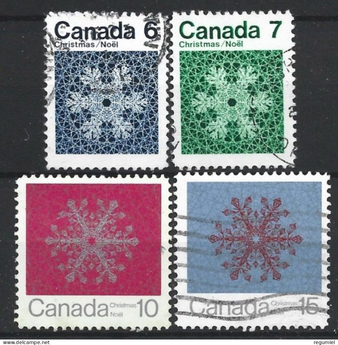 Canada U  465/468 (o) Usado. 1971 - Used Stamps