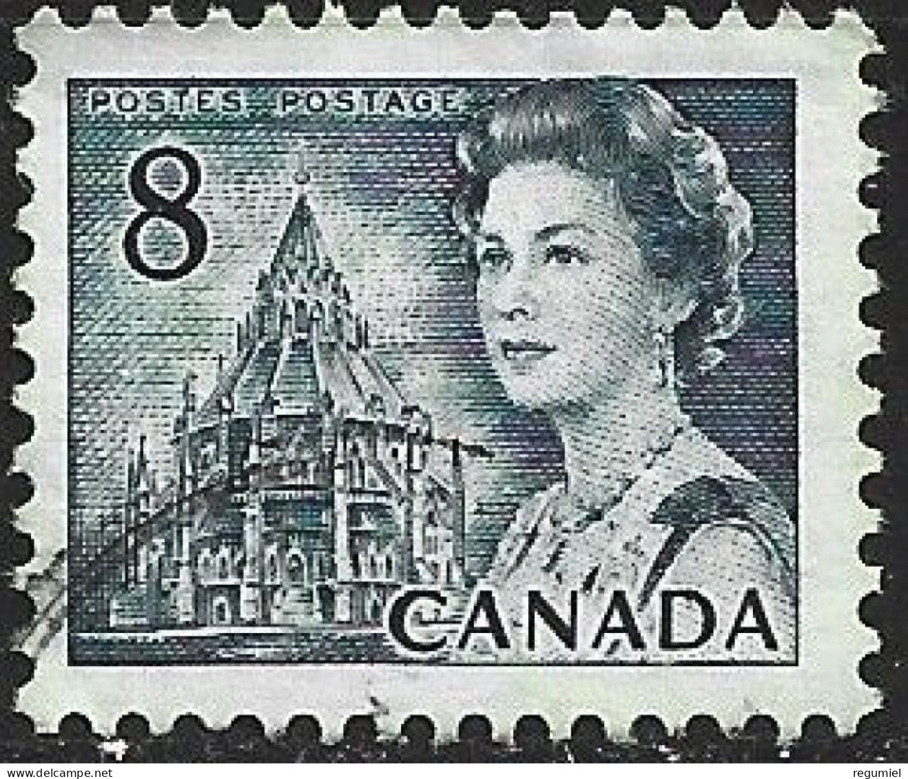 Canada U  470 (o) Usado. 1972 - Oblitérés