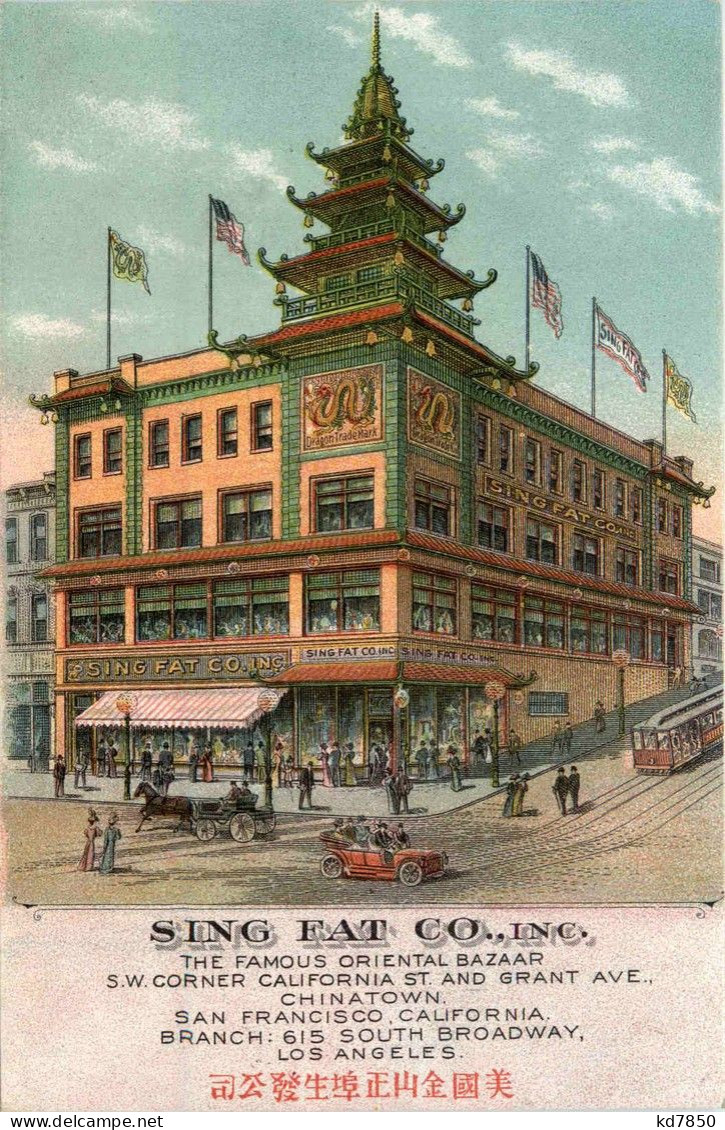 Los Angeles - China Town Sig Fat Co. Oriental Bazar - Los Angeles