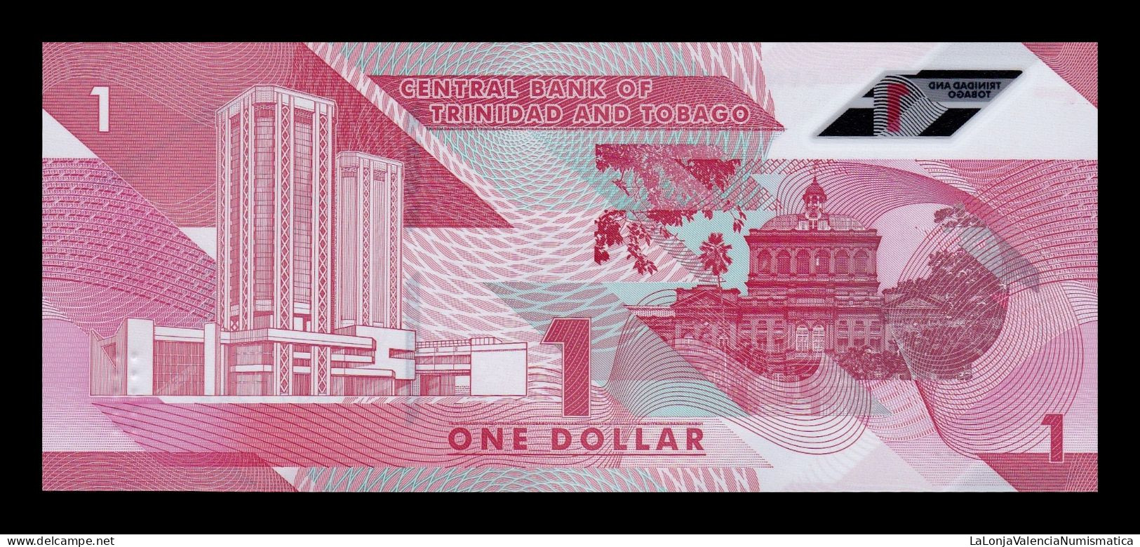 Trinidad & Tobago 1 Dollar 2020 Pick 60 Polymer Sc Unc - Trindad & Tobago