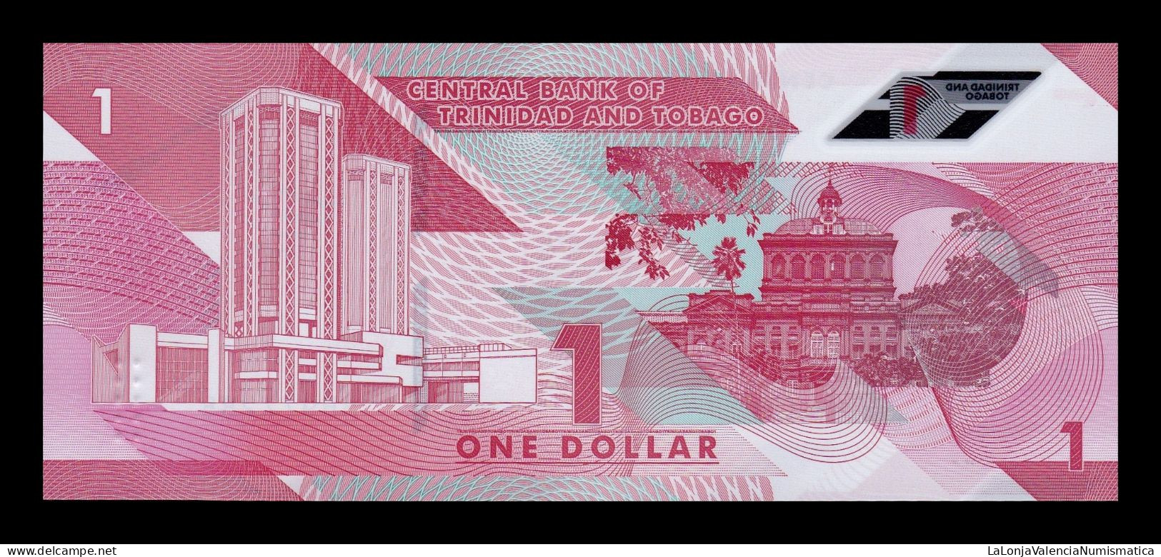 Trinidad & Tobago 1 Dollar 2020 Pick 60 Polymer Sc Unc - Trinidad & Tobago