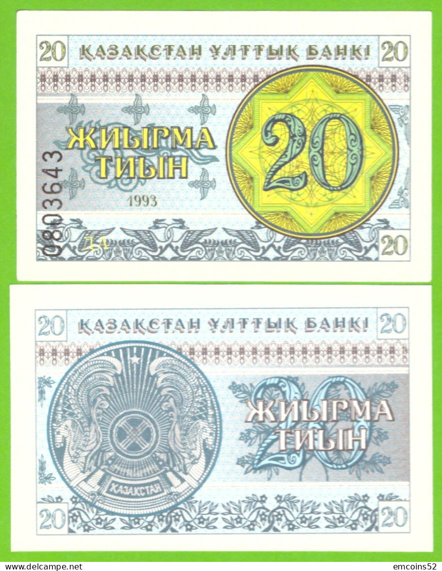 KAZAKHSTAN 20 TYIN 1993  P-5a UNC - Kazakistan