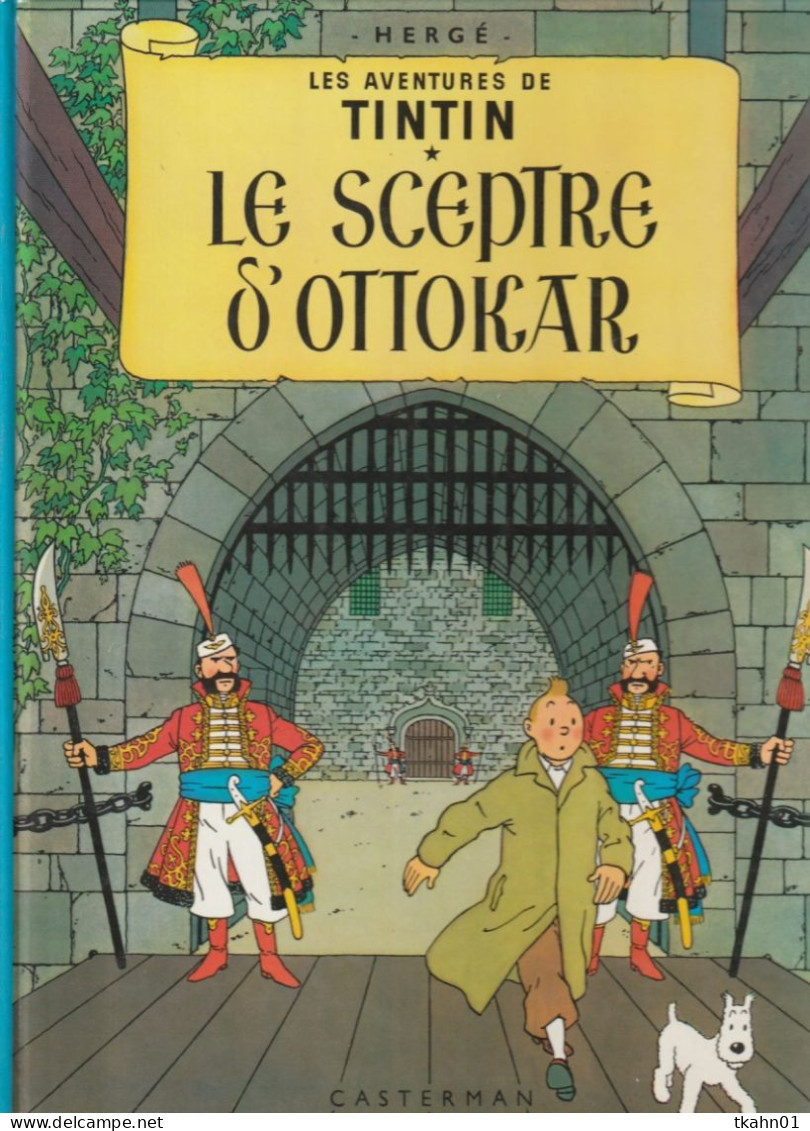 TINTIN " TINTIN LE SCEPTRE D'OTTKAR " CASTERMAN DE 1980 - Tintin