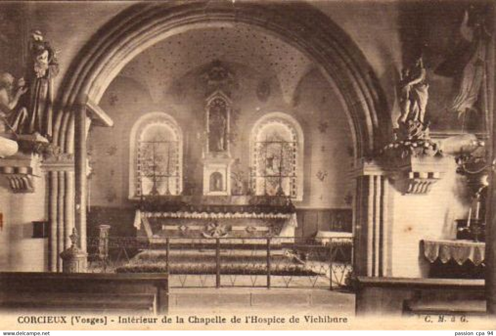 S06-057 Corcieux - Intérieur De La Chapelle De L'Hospice De Vichibure - Corcieux