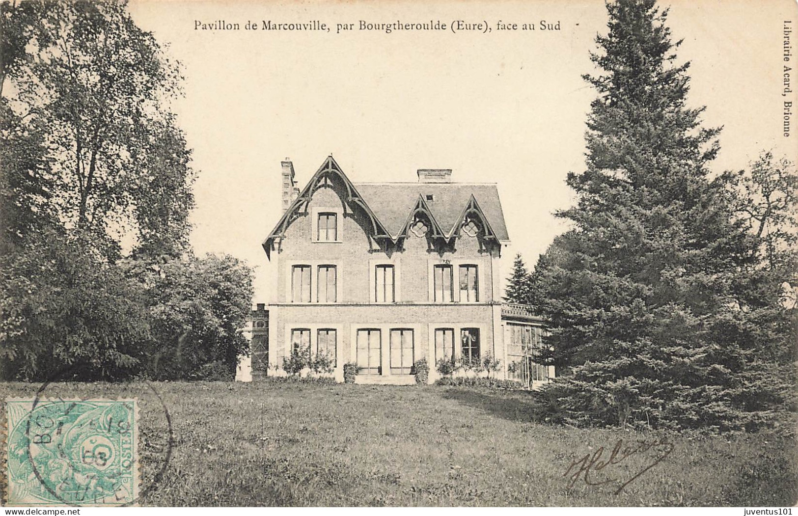 CPA Pavillon De Marcouville Par Bourgtheroulde-Timbre         L2629 - Bourgtheroulde