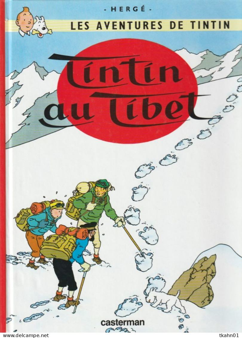 TINTIN " TINTIN AU TIBET " CASTERMAN 2 - Tintin