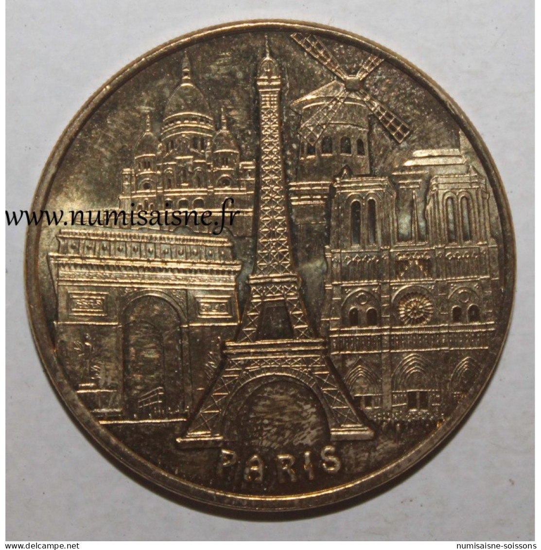 75 - PARIS - LES 5 MONUMENTS - Monnaie De Paris - 2011 - TTB - 2011