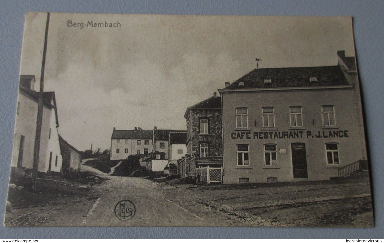 Berg Membach Café Restaurant P.J.Lance - Rare - Baelen