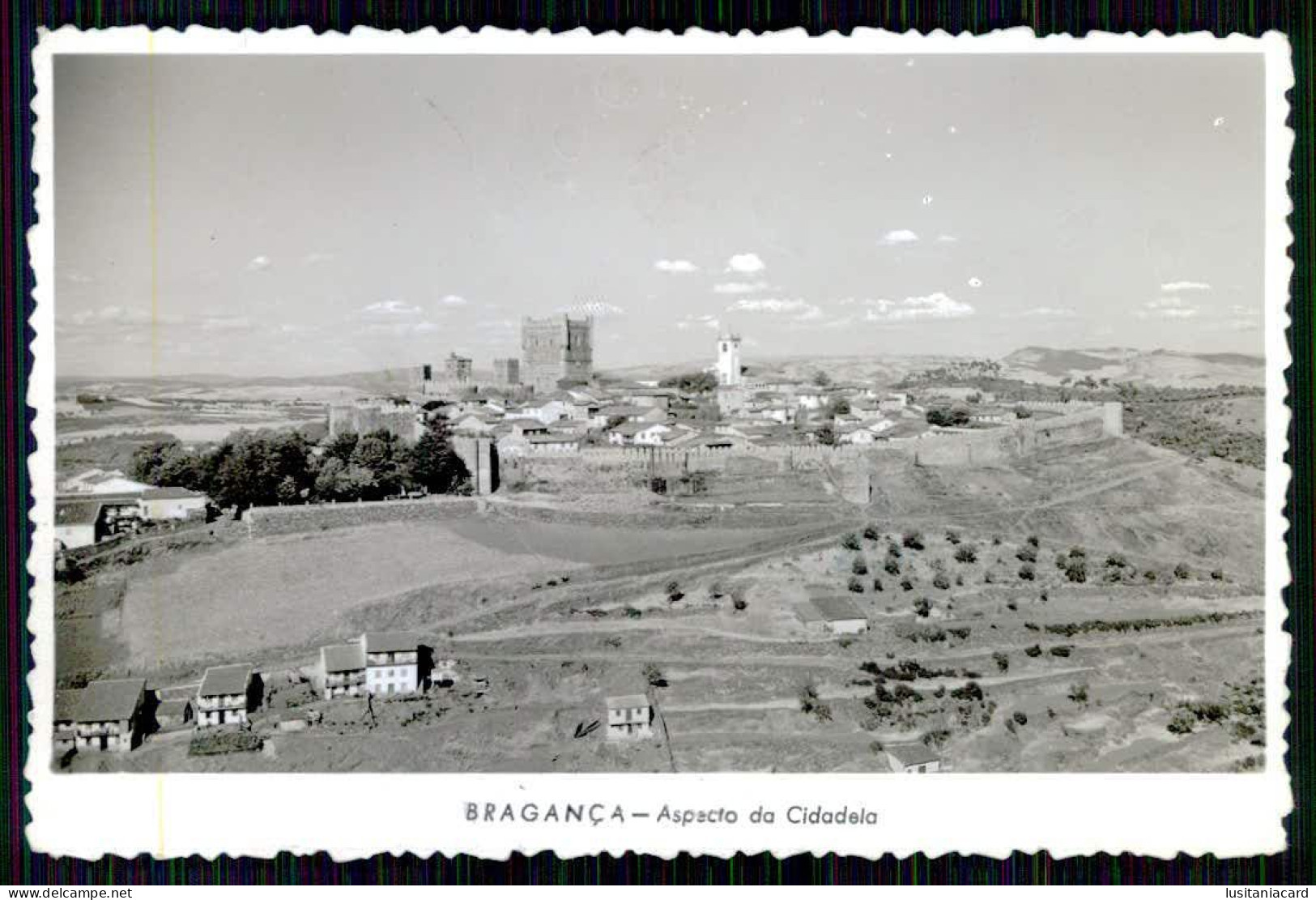 BRAGANÇA - Aspecto Da Cidadela. ( Ed. Da Livraria Silva) Carte Postale - Bragança