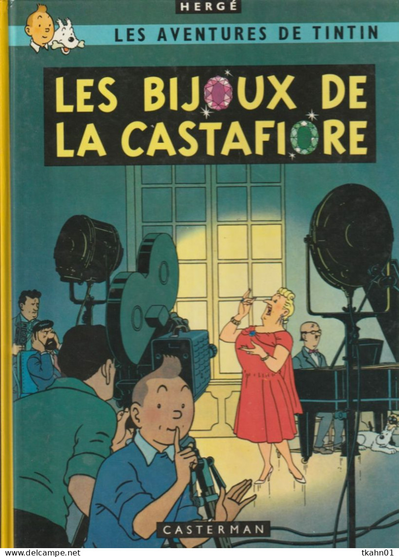 TINTIN " TINTIN LES BIJOUX DE LA CASTAFIORE " CASTERMAN DE 1981 1 - Tintin