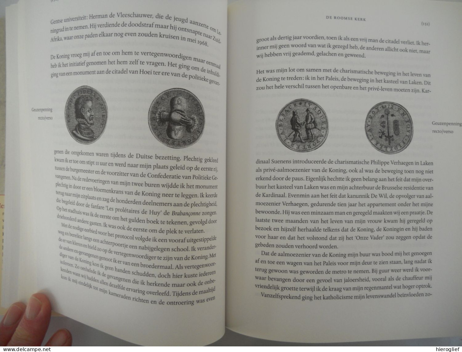 Koning Boudewijn in spiegelbeeld - getuigenis v een grootmaarschalk Herman Liebaers -1998 royalty's koningshuis politiek