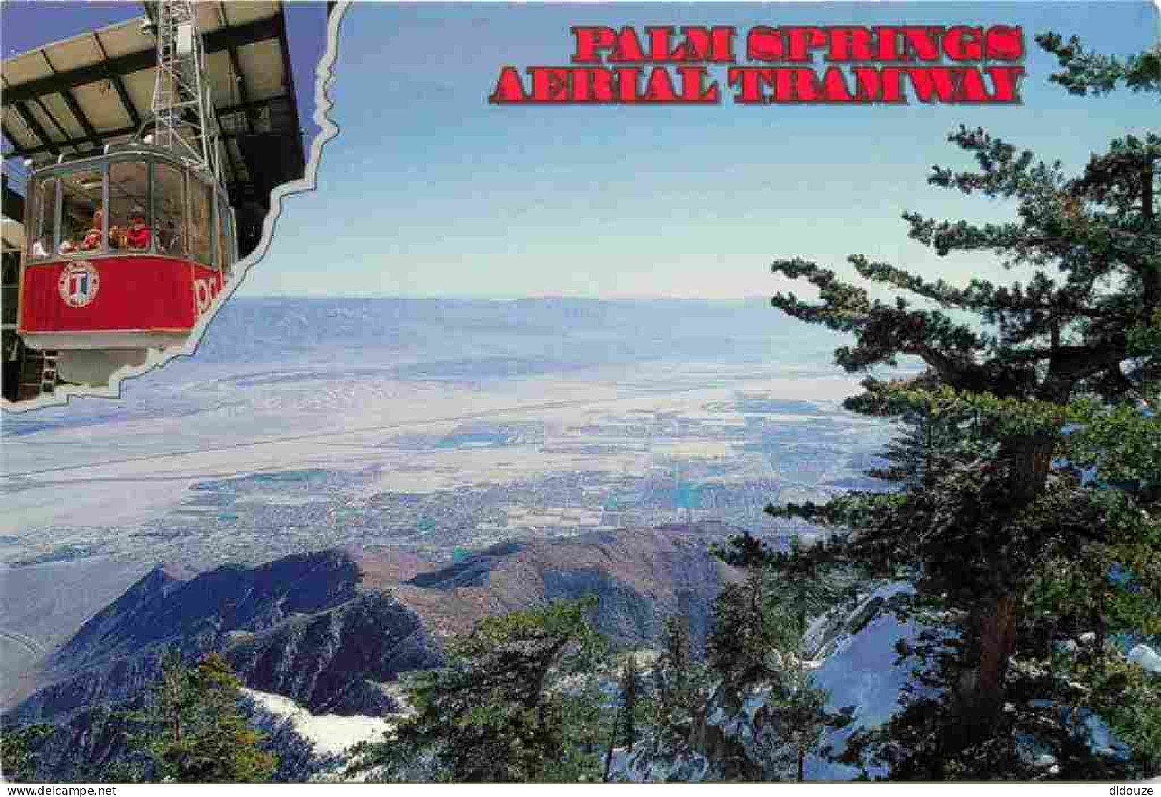 Etats Unis - Palm Springs - Aerial Tramway - Etat De Californie - California State - CPM - Carte Neuve - Voir Scans Rect - Palm Springs