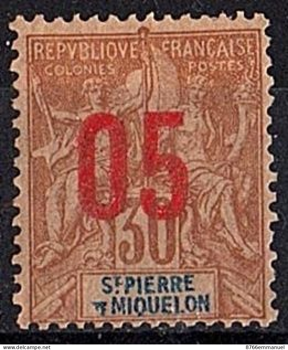 SAINT-PIERRE-ET-MIQUELON N°99 N* - Unused Stamps