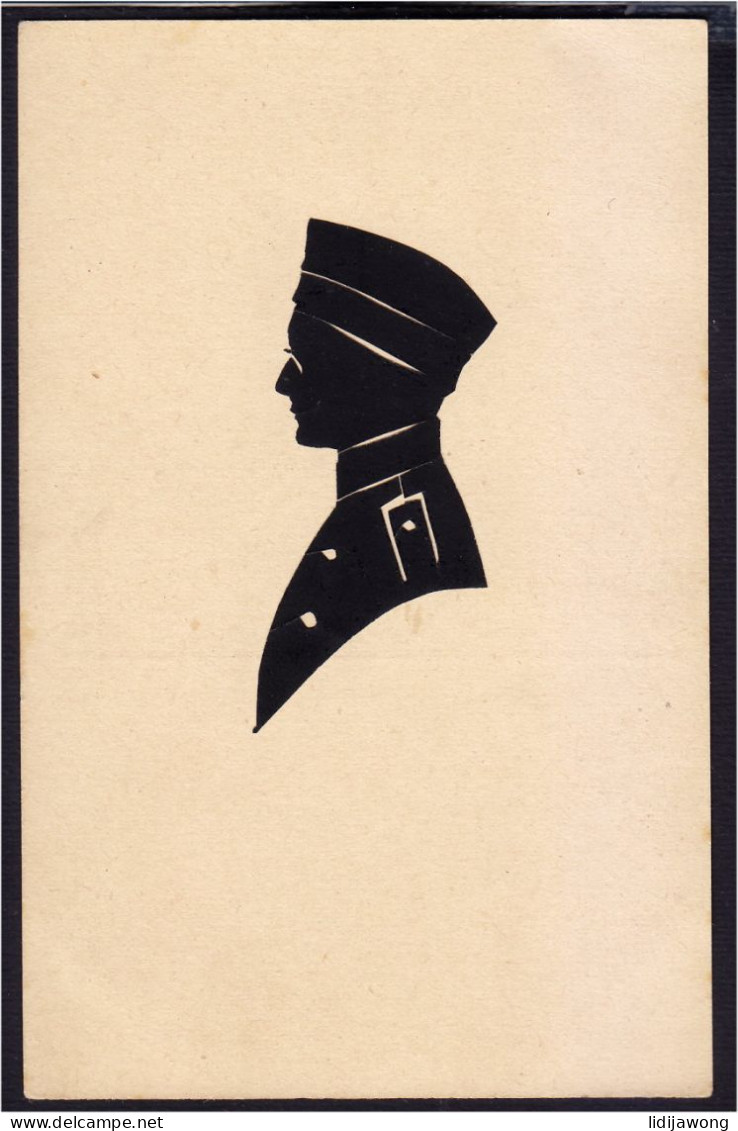 Kingdom Of Bavaria - Silhouette - Soldier - Before 1918 (see Sales Conditions) - Silhouettes