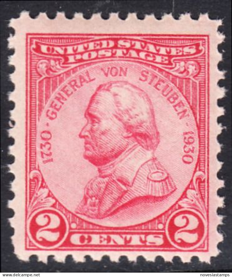 !a! USA Sc# 0689 MNH SINGLE (a2) - General Von Steuben - Ungebraucht