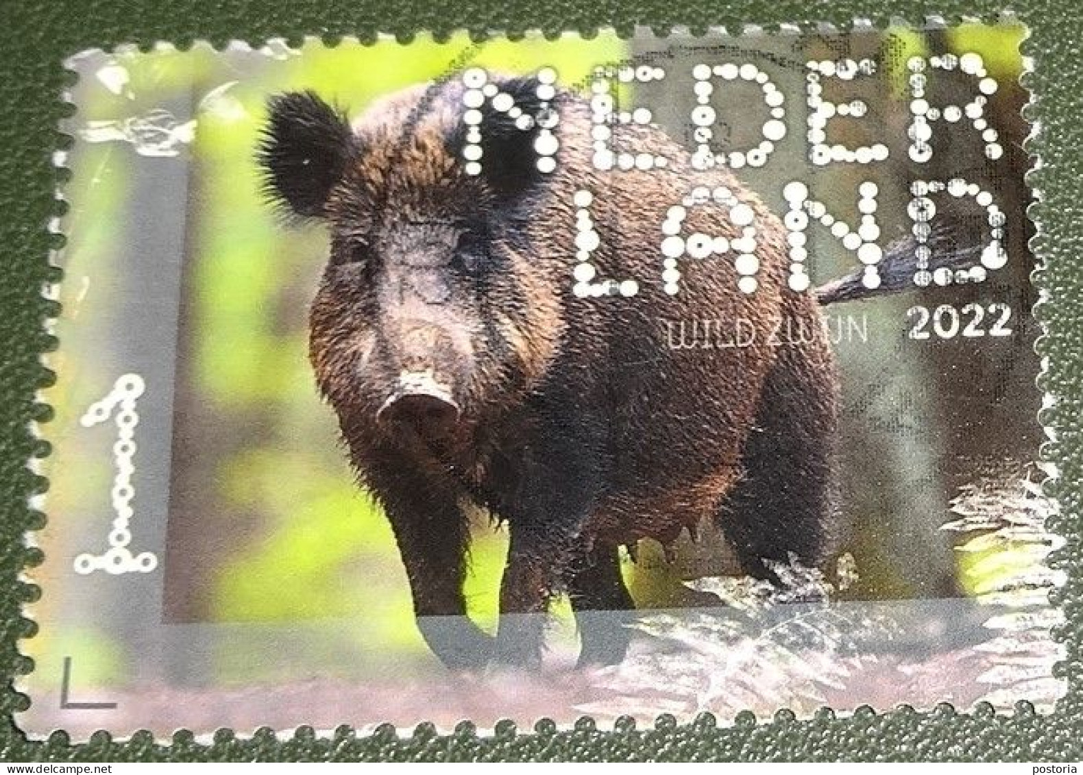 Nederland - NVPH - 4049 - 2022 - Gebruikt - Used - Beleef De Natuur - Wild Zwijn - Oblitérés