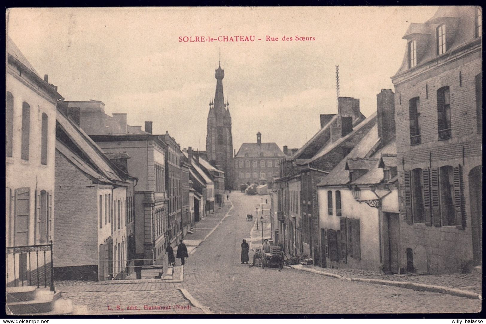 +++ CPA - France 59 - SOLRE LE CHATEAU - Rue Des Soeurs  // - Solre Le Chateau