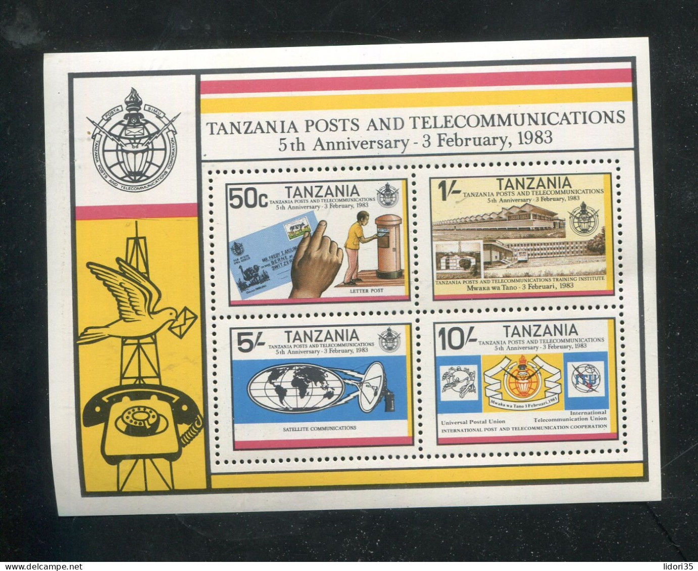 "TANSANIA" 1983, Block 31 ** (70030) - Tanzanie (1964-...)