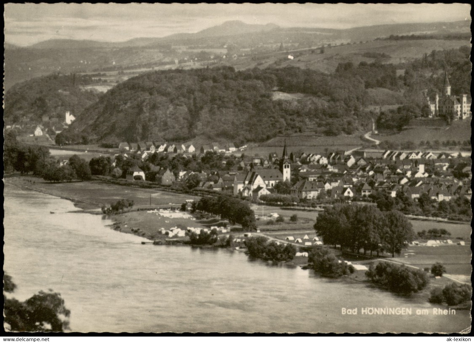 Ansichtskarte Bad Hönningen Blick Auf Die Stadt 1968 - Bad Hoenningen