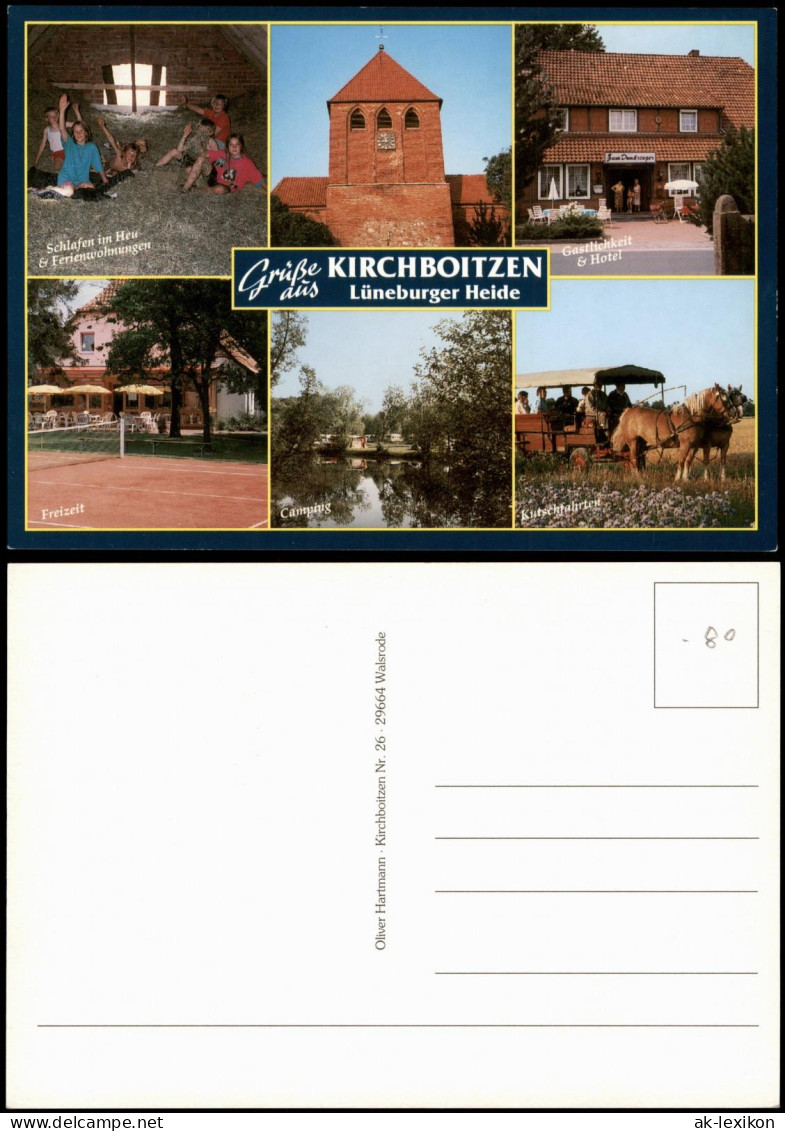 Kirchboitzen-Walsrode Mehrbild-AK  Ferienwohnungen, Hotel Kutschfahrt Uvm. 2000 - Walsrode