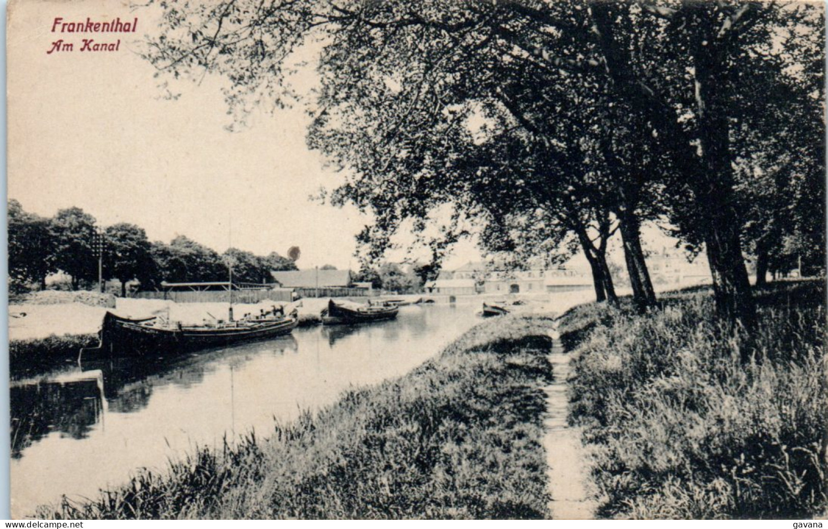 FRANKENTHAL - Am Kanal - Frankenthal