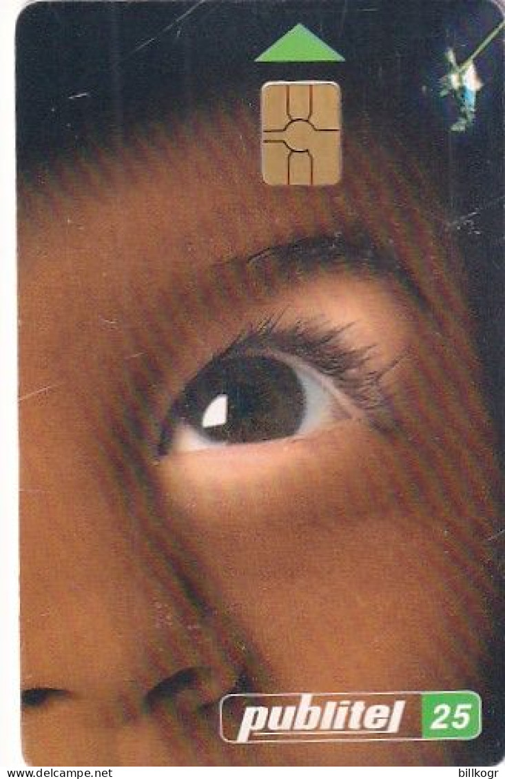 EL SALVADOR - Child"s Eye, First Issue 25 Col, Chip GEM, Used - Salvador