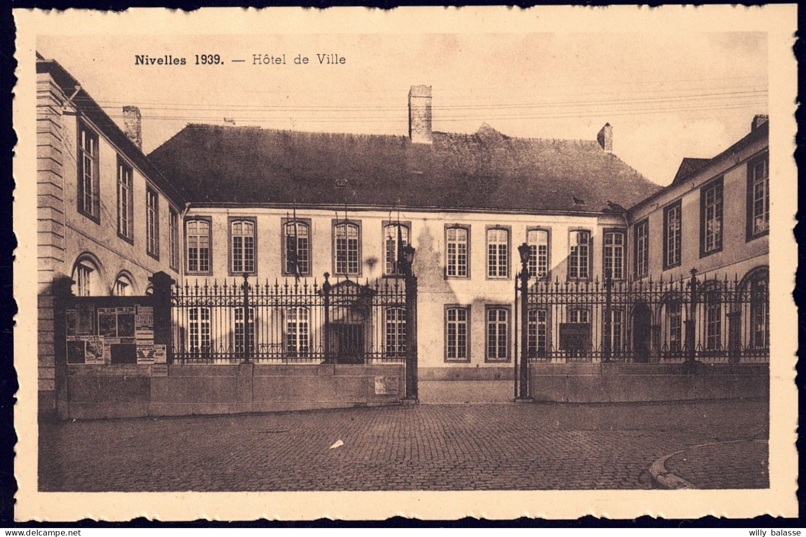 +++ CPA - NIVELLES 1939 - Hôtel De Ville  // - Nivelles