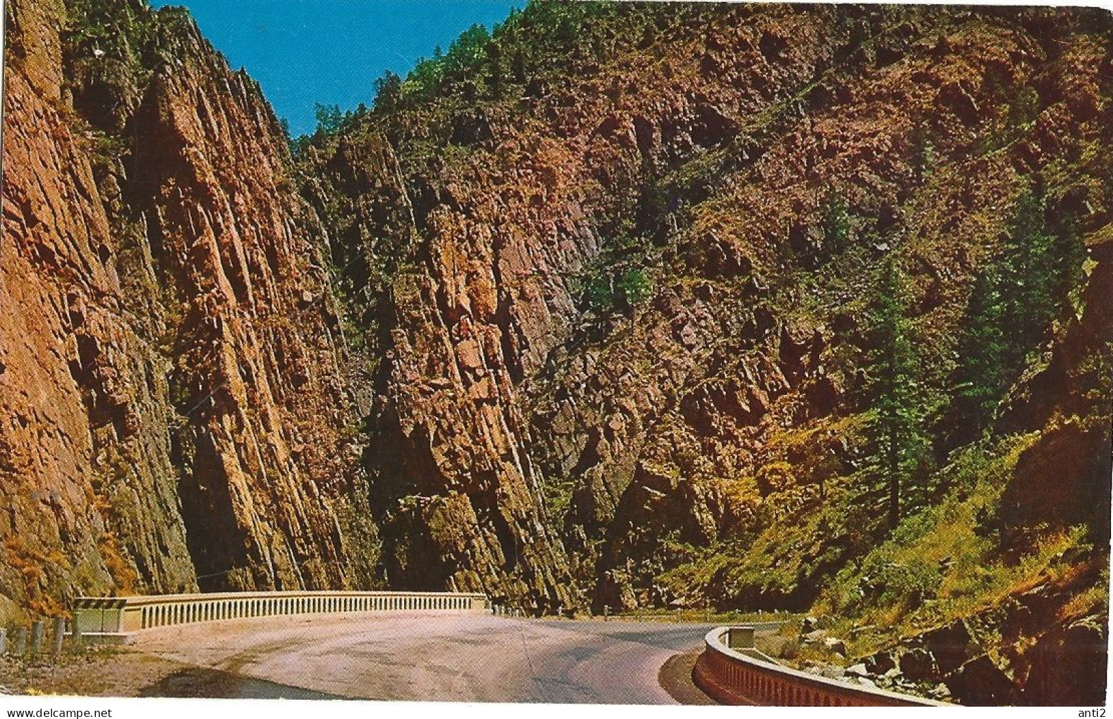 USA  Postal Card Big Thompson Canyon, Colorado, Unused Card    C7451 - Rocky Mountains