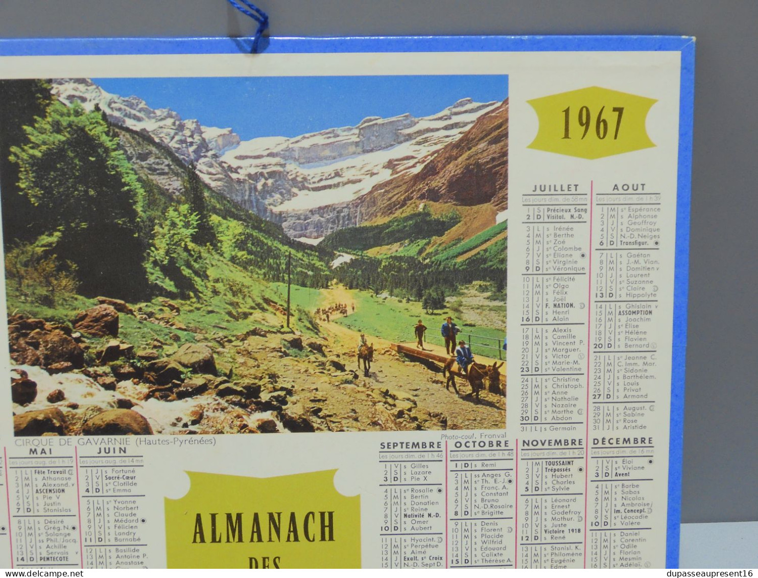 -ANCIEN CALENDRIER ALMANACH PTT 1970 39 LONS LE SAULNIER DOLE COLLECTION    E - Grossformat : 1961-70