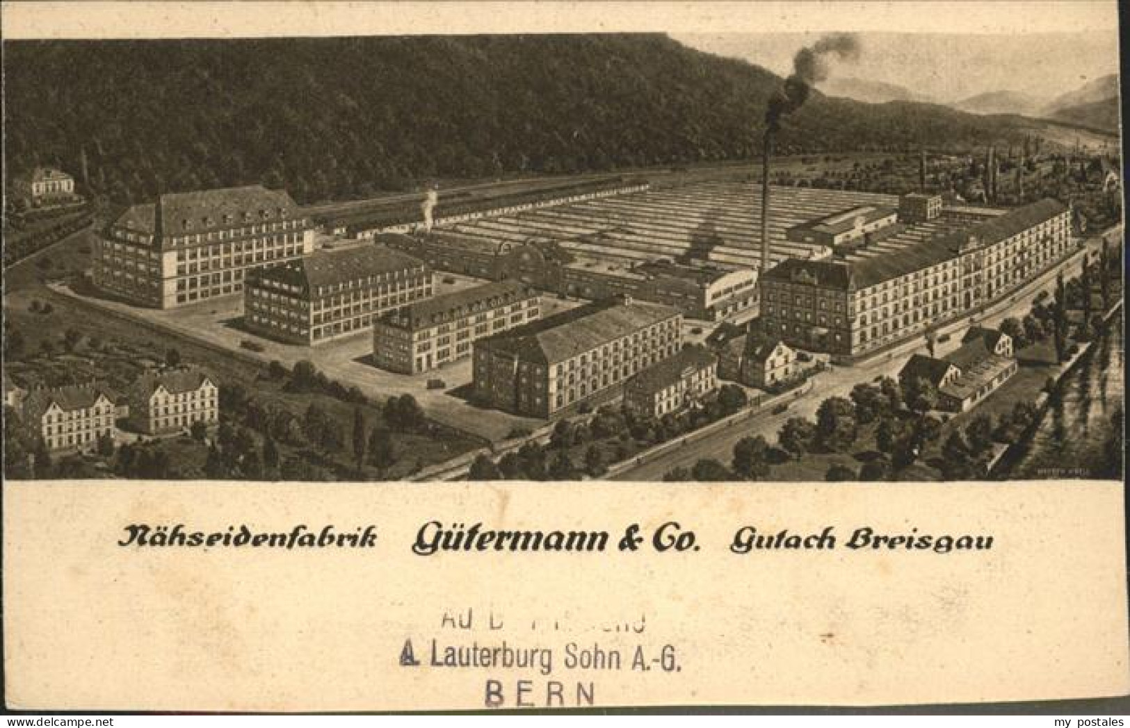 41210399 Gutach Breisgau Naehseidenfabrik Guetermann Gutach Breisgau - Gutach (Breisgau)