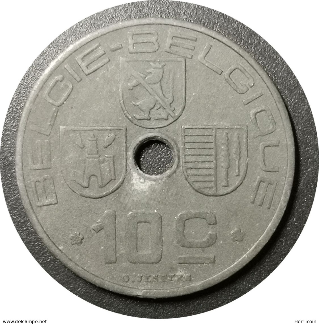 1943 - 10 Centimes - Léopold III - Type Jespers Belgie Belgique - Belgique - 10 Centimes