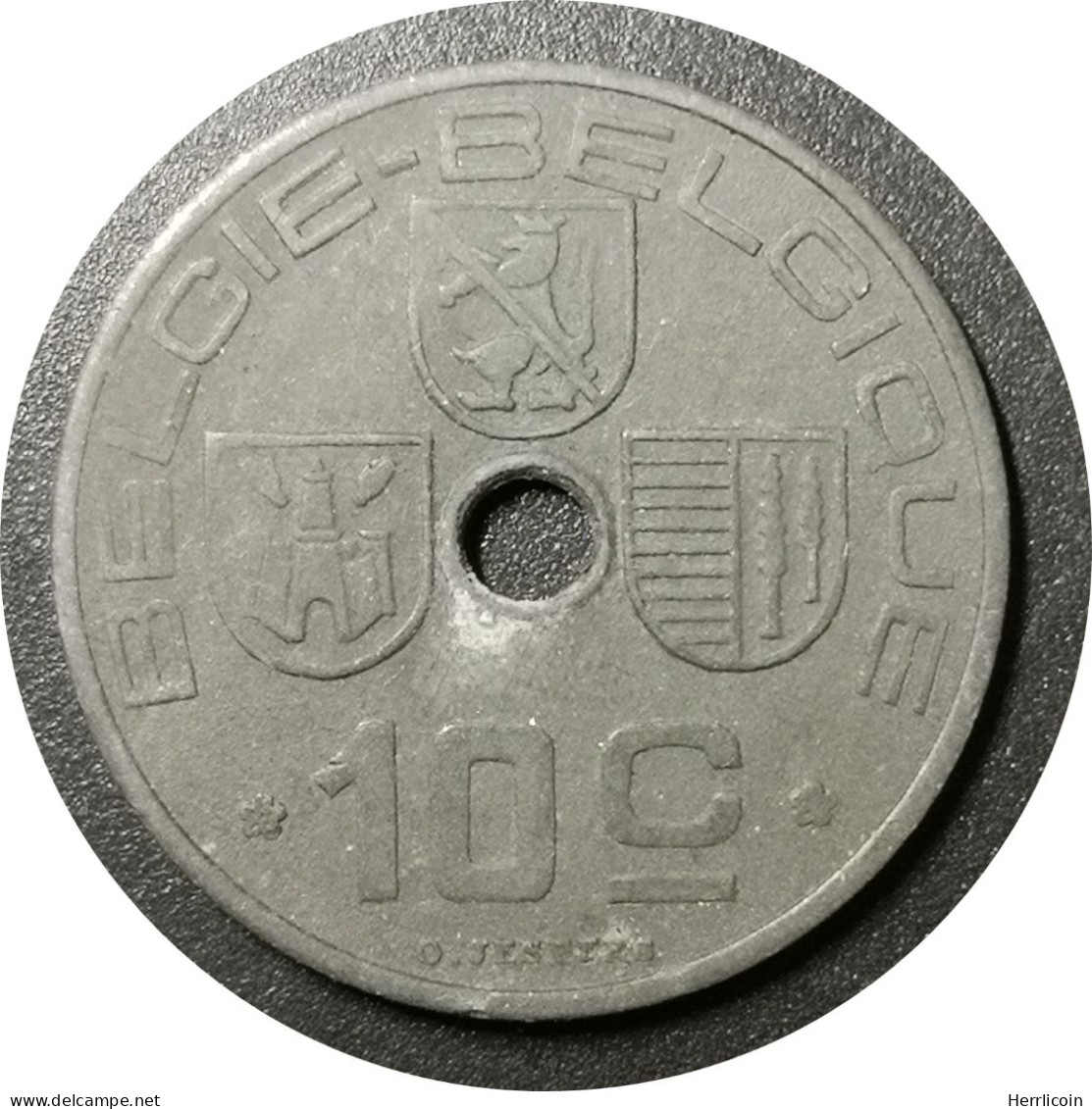 1943 - 10 Centimes - Léopold III - Type Jespers Belgie Belgique - Belgique - 10 Cents