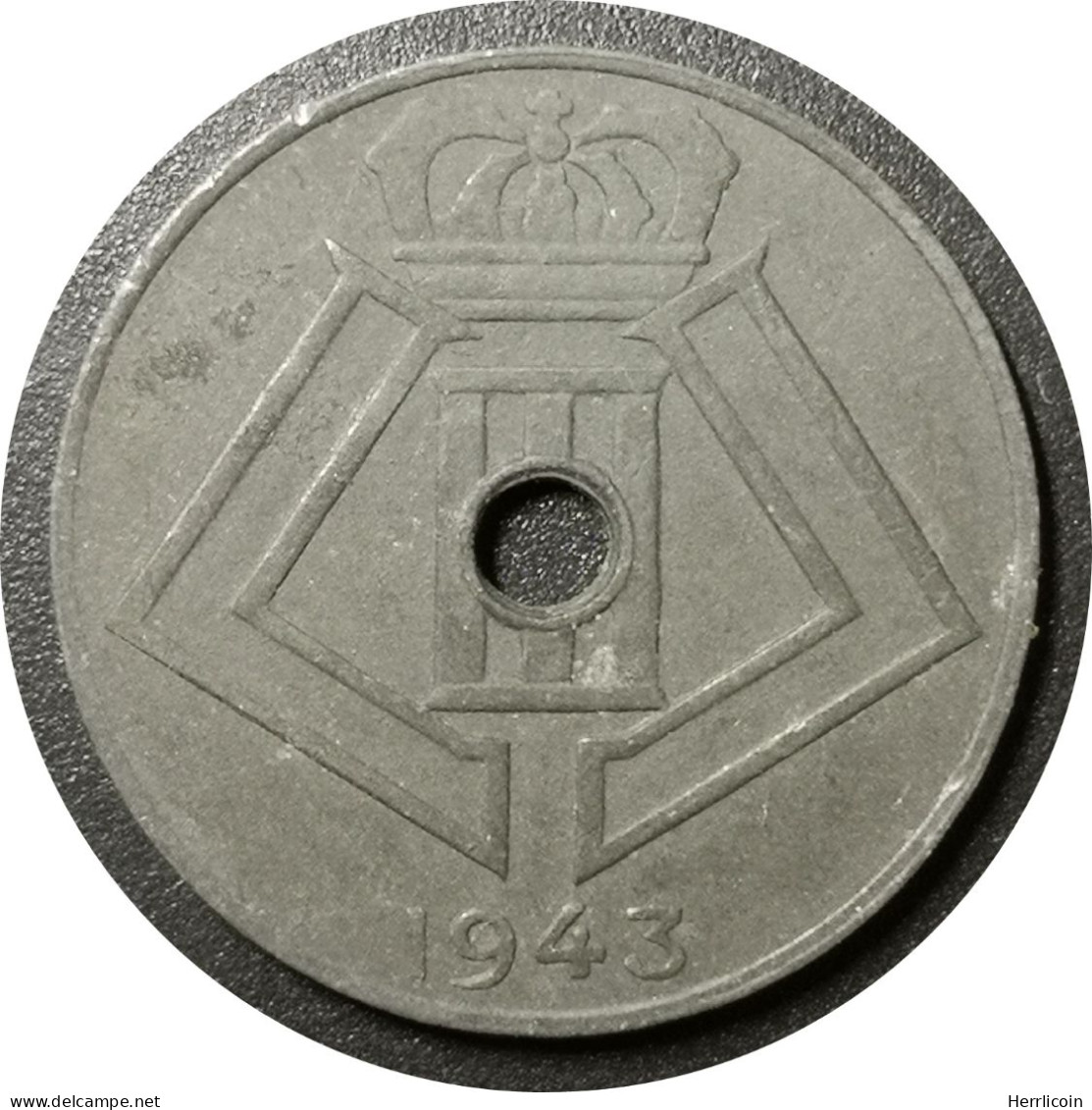 1943 - 10 Centimes - Léopold III - Type Jespers Belgie Belgique - Belgique - 10 Cent