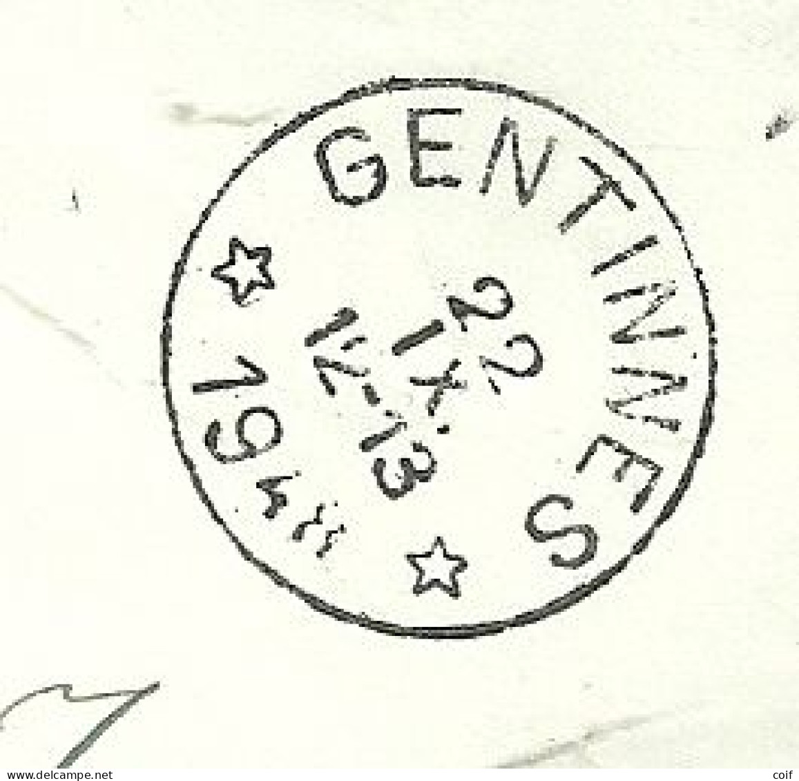 762+765 Op Brief Aangetekend Sterstempel (Relais) * GENTINNES * - 1948 Exportación