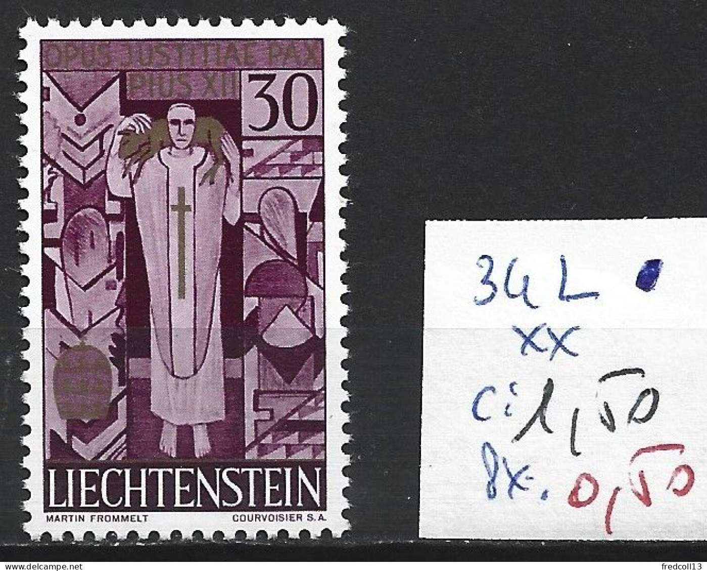 LIECHTENSTEIN 342 ** Côte 1.50 € - Ungebraucht