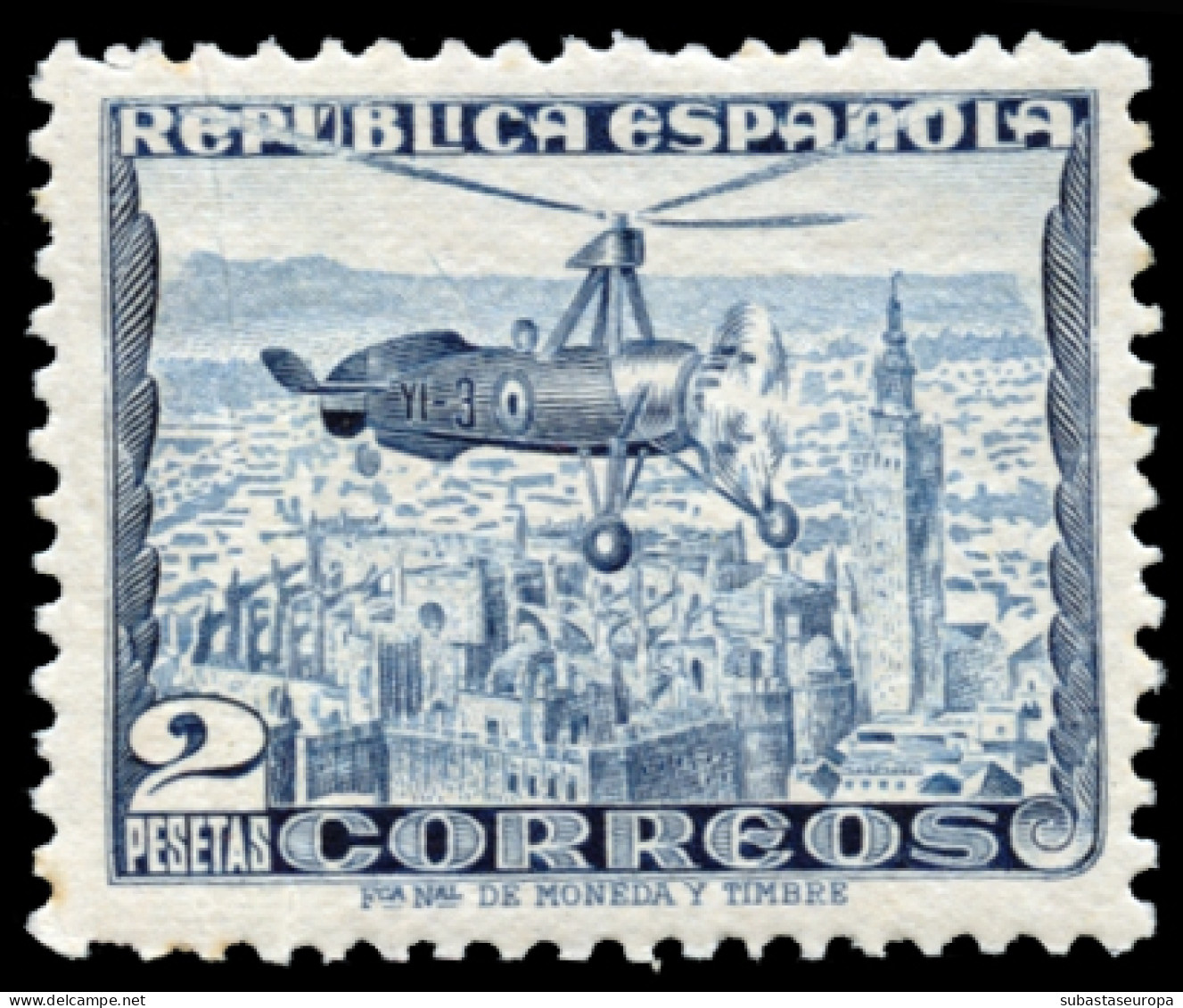 ** 689. Autogiro. Muy Bien Centrado. Cat. 90 €. - Unused Stamps