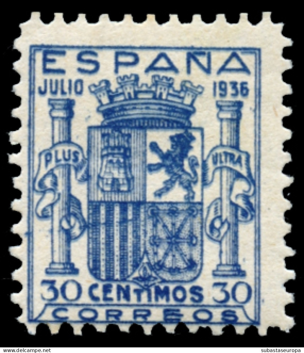 * 801. Granada. Centraje Algo Justo Pero Aceptable. Certificado CEM (2023). Cat. 700 €. - Unused Stamps