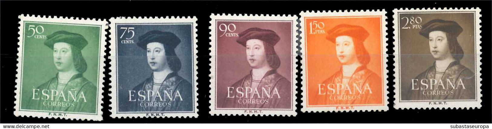 ** 1106/10. Fernando. Cat. 58 €. - Unused Stamps